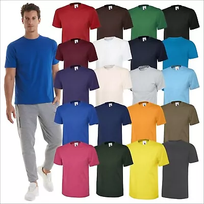 Buy Uneek Unisex Men's Classic T-Shirt Crew Neck Sports Work Wear Tee Tops XS - 6XL  • 5.79£