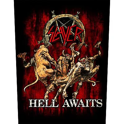Buy Slayer - Hell Awaits Backpatch Rückenaufnäher  - Official Merch • 12.89£
