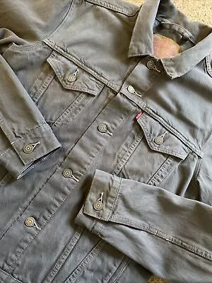Buy Men's Levi's Jacket  Grey  Size M • 29£