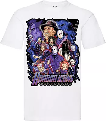 Buy Film Movie Halloween Horror Funny Retro Novelty T Shirt For FRIDAY 13TH Fans • 5.99£