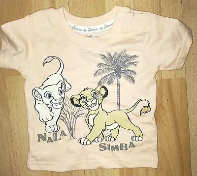 Buy Baby Boys Orange Disney The Lion King T-shirt For 0-3 Months  - BNWT • 1.50£