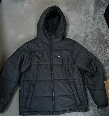 Buy Adidas Black Puffer Jacket - Small Mens • 20£