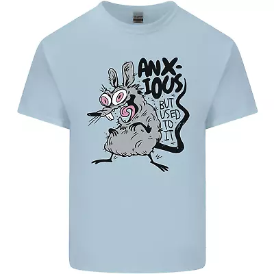 Buy Funny Anxious Rat Anxiety Kids T-Shirt Childrens • 7.48£
