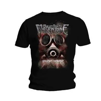 Buy Bullet For My Valentine 'Temper Temper Gas Mask' T-Shirt - Official Merchandise • 14.95£
