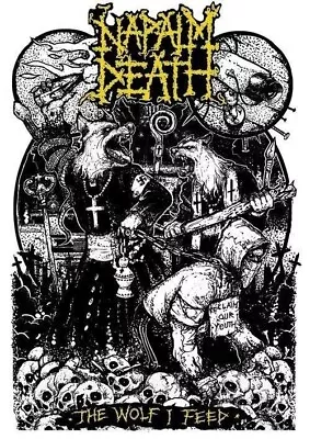 Buy Napalm Death / Metal / Photo / Sticker / Patch T-shirt / Magnet / Keychain • 4.63£