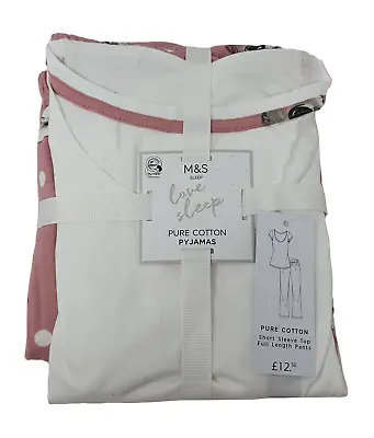 Buy Ex M & S Marks & Spencer Ladies Girls Rabbit Pyjamas PJs New Tagged Cotton • 12.49£