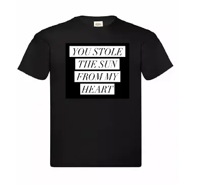 Buy You Stole The Sun From My Heart Manic Street Preachers T-Shirt. S,M,L,XL,XXL • 12£