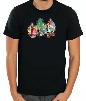 Buy Asterix & Obelix Funny Characters Short Sleeve  White T Shirt Men L814 • 10.98£