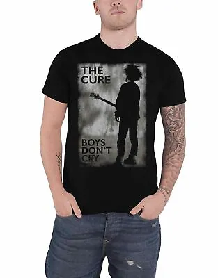 Buy Official THE CURE BOYS Don't Cry Mens Black T Shirt Licensed/80s/90s/ROCK • 14.99£