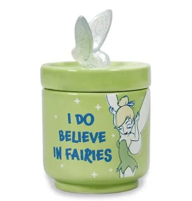 Buy Disney Peter Pan Tinkerbell Ceramic Collectors Box Jewellery Trinket Storage  • 22.95£