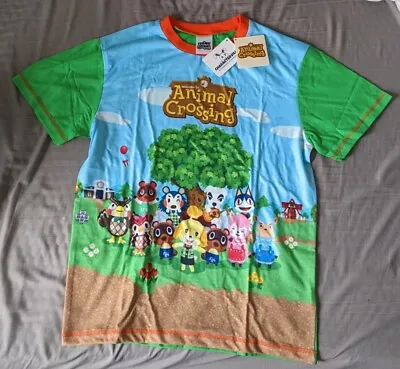 Buy Nintendo Animal Crossing Characterville 2021 Tshirt Kids Child • 7.99£