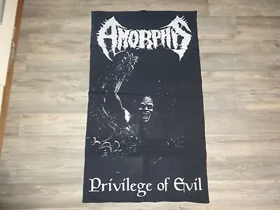 Buy Amorphis Flag Flagge Black Death Metal Tiamat 66 • 25.79£
