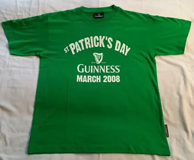 Buy Guinness St Patricks Day March 2008 Bar Staff Mens T-shirt Size Xl • 10£
