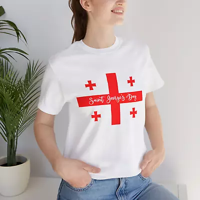 Buy St. George's Day T-Shirt Feast Day Of Saint George Christian Celebration Tee Top • 9.99£