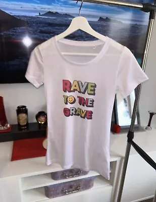 Buy Rave To The Grave Ladies New T-shirt  • 9.99£