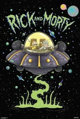 Buy Impact Merch. Poster: Rick And Morty - Ship 610mm X 915mm #200 • 8.19£