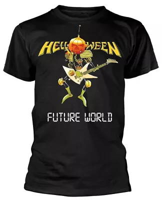 Buy Helloween Future World Black T-Shirt NEW OFFICIAL • 16.59£