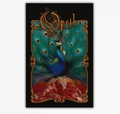 Buy New OPETH PEACOCK WOVEN PATCH Metal Band Merch  • 9.64£