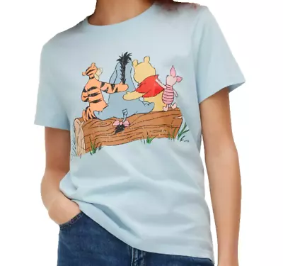 Buy Disney Winnie The Pooh & Friends T-Shirt UK Size 4-20 2XS-XL • 12.99£