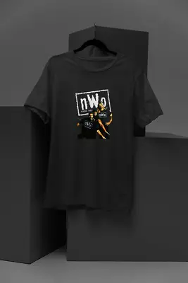 Buy  NWO Hulk Hogan WWE T-shirt | Attitude Era Wrestling Tee | Retro WCW Merchandise • 29.99£