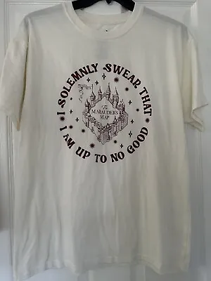 Buy Harry Potter I Solemnly Swear That I Am Up To No Good/Marauders Map Shirt Large • 17.01£