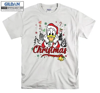 Buy Christmas Donald Duck T-shirt Gift Hoodie Tshirt Men Women Unisex E104 • 11.99£