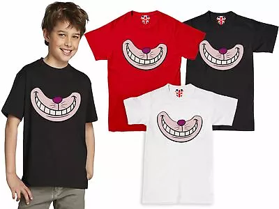 Buy Cheshire Cat Alice In Wonderland T-Shirt World Book Day T Shirt Kids Funny • 9.99£