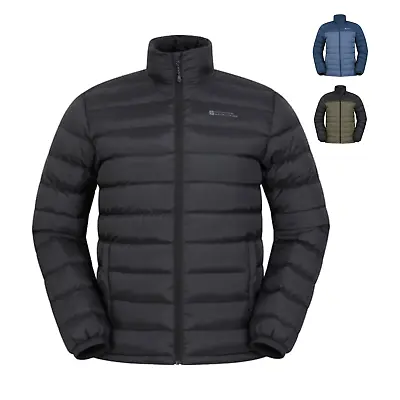 Buy Mountain Warehouse Mens Padded Jacket Water Resistant Insulated Winter Coat • 34.99£