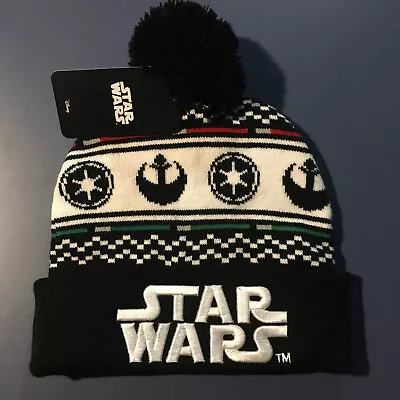 Buy Star Wars Winter Hat Stocking Cap NEW Ugly Sweater Pattern NWT Beanie Ski • 14.20£