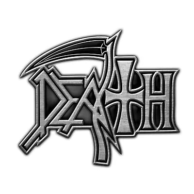 Buy Death Logo Metal Pin Button Badge Official Metal Band Merch • 12.63£