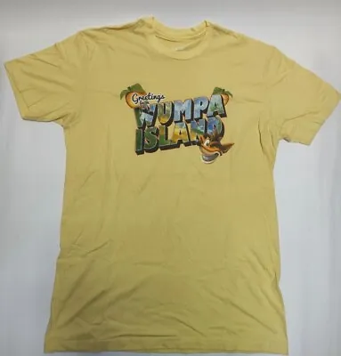Buy Vintage Crash Bandicoot Greetings From Wumpa Island Yellow T-Shirt Size M • 18£