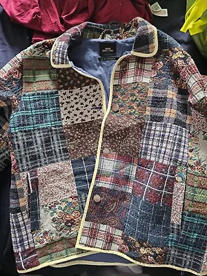 Buy Vintage Style Patchwork Urban Outfitters Jacket. Womens. Size Large. New Without • 45£