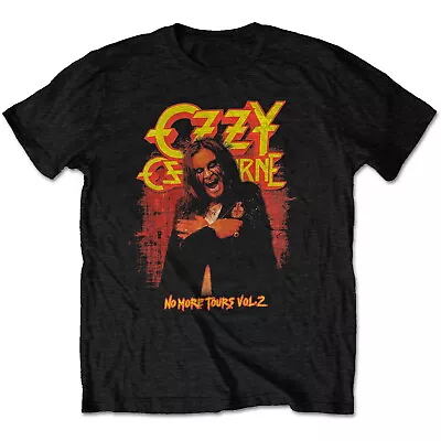 Buy Ozzy Osbourne No More Tears Vol. 2 Limited Edition Black T-Shirt OFFICIAL • 14.99£