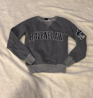 Buy Harry Potter Womens Sweater Ravenclaw XS Gray Sweatshirt Universal Studios • 17.05£