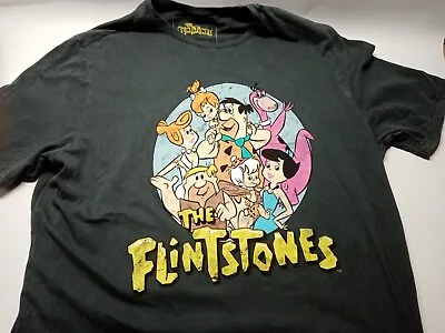 Buy The Flintstones T Shirt Dark Charcoal XL • 15.99£
