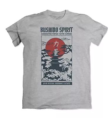 Buy Temple Mens T Shirt Bushido Spirit Samurai Japan  S-3XL  • 14.99£