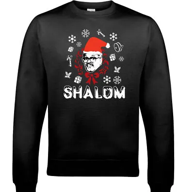Buy SHALOM CHRISTMAS JUMPER Mens Jackie Friday Night Dinner Xmas Funny Sweatshirt • 18.99£