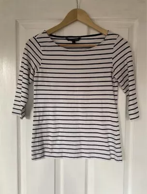 Buy French Connection Striped Top Size Small • 0.99£