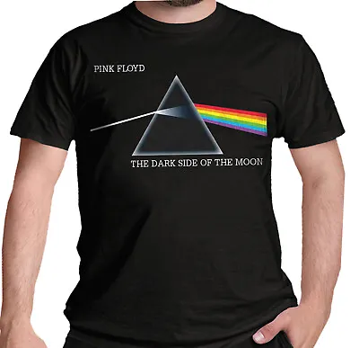 Buy Pink Floyd Dark Side Of The Moon 50th Anniversary T Shirt OFFICIAL DSOTM New • 13.99£