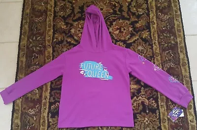 Buy Girls Disney Descendants Future Queen Sweatshirt Fleece Hoodie New 10/12 • 19.78£