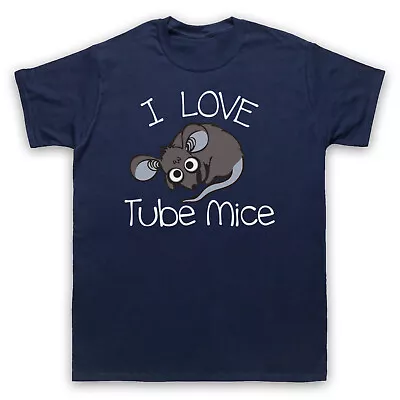 Buy Funny Hipster I Love Tube Mice Train Mouse Underground Mens & Womens T-shirt • 17.99£