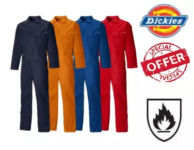 Buy Dickies Everyday Flame Retardant Coverall Antistatic Boiler Suit FR24/7 • 29.95£
