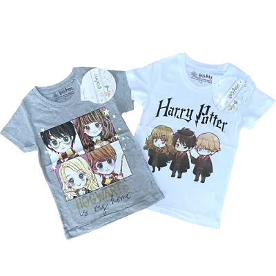 Buy Girls Harry Potter T Shirt Top Hogwarts Tshirt Age 5 - 6 Years • 4.95£