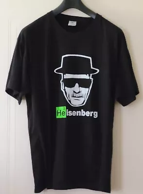 Buy Breaking Bad 'heisenberg' Print T-shirt Black Size Xl Vgc Free P&p • 12.99£