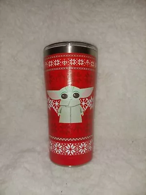 Buy Star Wars The Mandalorian Christmas Sweater Baby Yoda Grogu Tervis Tumbler 20oz  • 24.62£