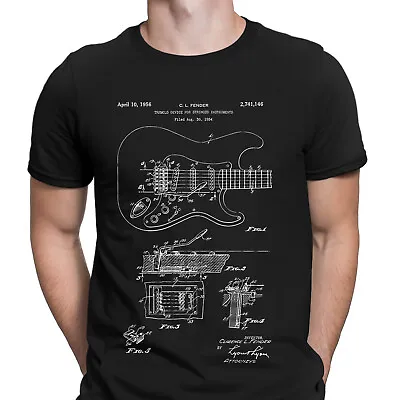 Buy Fender Guitars Music Hip Hop Retro Vintage Mens T-Shirts Tee Top #GVE • 9.99£