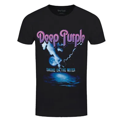 Buy Deep Purple T-Shirt Smoke On The Water Band Official New Black • 14.95£