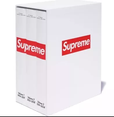 Buy Supreme 30 Years: T-Shirts 1994-2024 Books (3-Volumes) • 188.43£