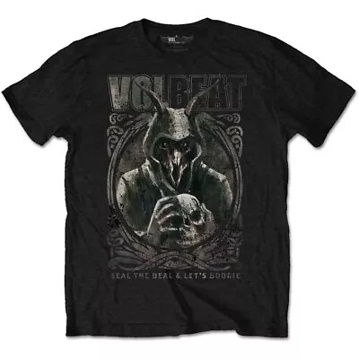 Buy Volbeat Goat With Skull Official Tee T-Shirt Mens • 15.99£