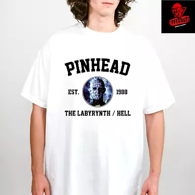Buy Pinhead Hellraiser Horror Movie Baseball Tee | Unisex Cotton T-Shirt S–3XL 🎃 • 22.38£